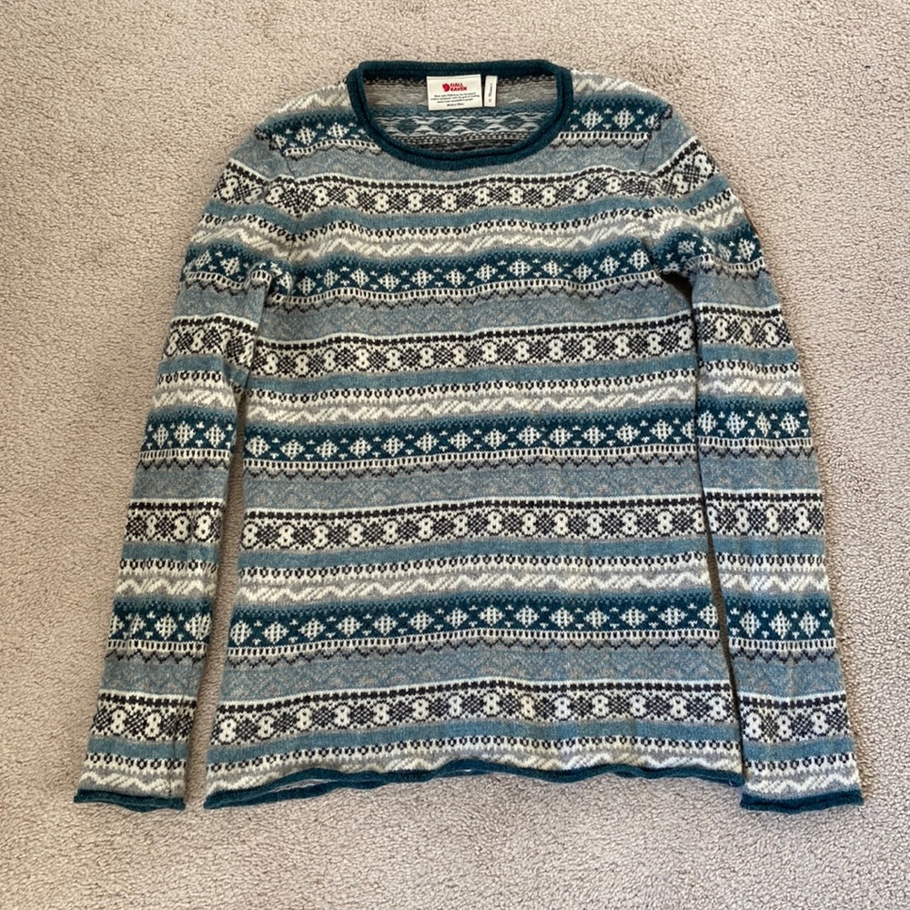 Fjallraven Women’s Ovik Folk Knit sweater